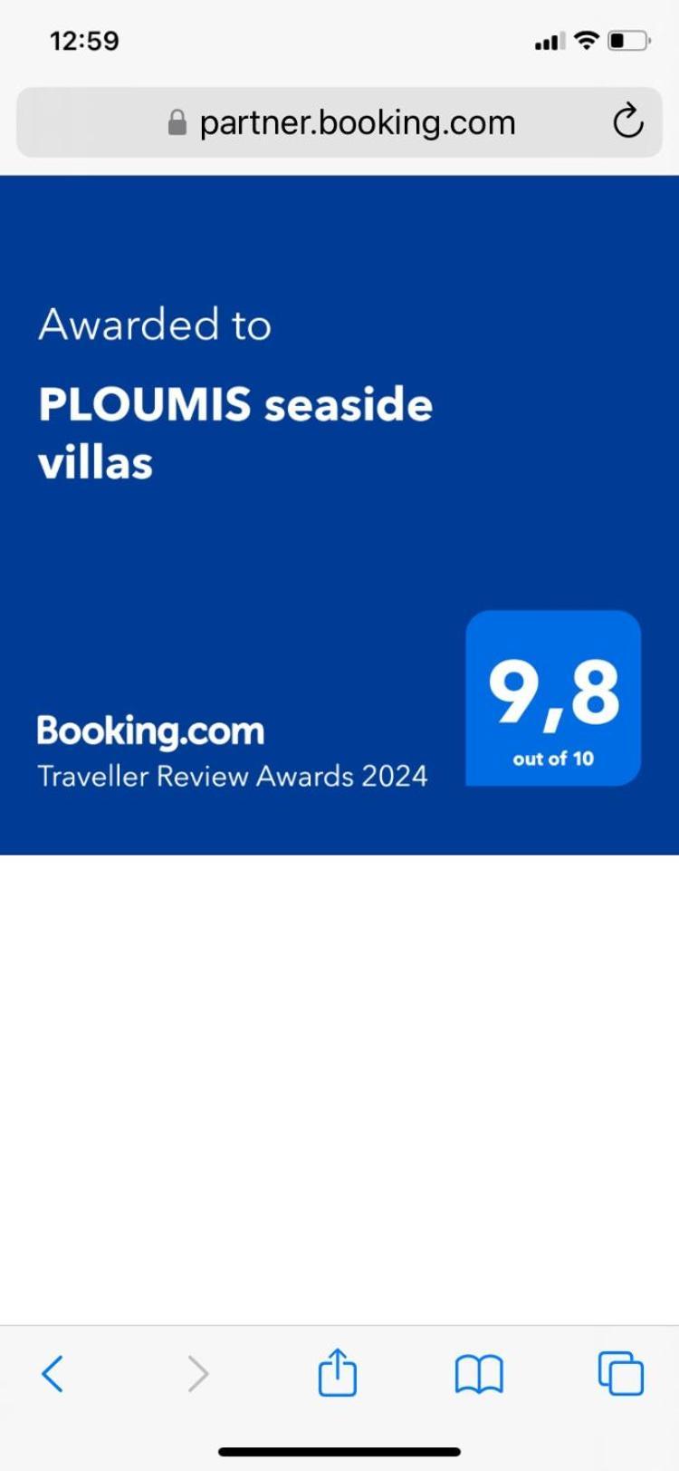 Ploumis Seaside Villas スタブロス エクステリア 写真